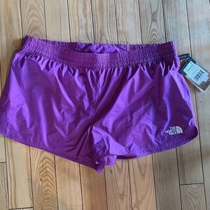 The North Face Women's Magenta Athletic Shorts and Colorblock Shorts Set of 2